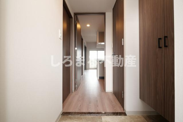 リヴェント福島の玄関