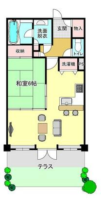 シーズ城ヶ崎の間取り
