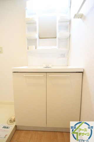 サニータウン　Ⅰの独立洗面台|※類似部屋