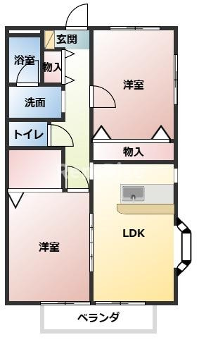 サンタウンの間取り