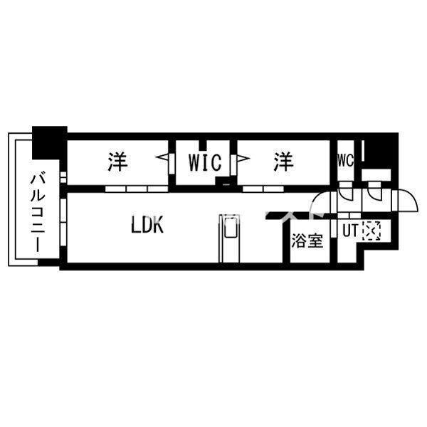 Draw上本町の間取り