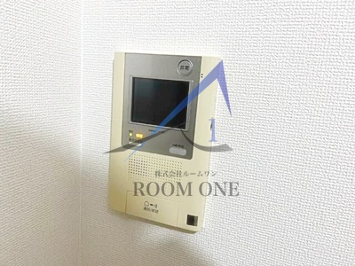 コンフォラス千石のセキュリティ|モニター付きインターホンです。