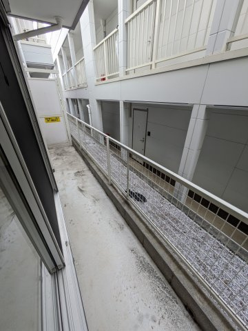 ベイルーム横浜鶴見Ⅱのバルコニー