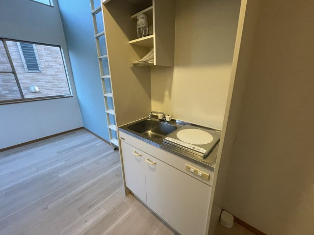 グリーテラスのキッチン|他号室参考写真です。