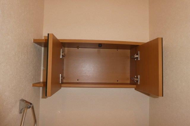 プロニティ野口のトイレ|トイレ棚