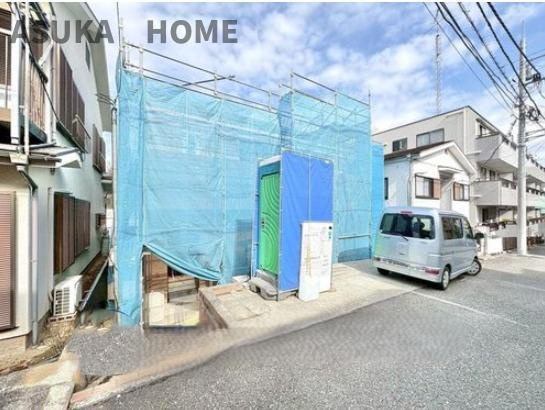 南区六ッ川２丁目の前面道路含む現地写真|前面道路戸駐車場の様子です。並列駐車になります。