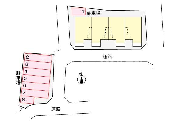 グレイス・コッティの区画図|高崎、前橋のお部屋探しはエンドスケープまで！お客様の理想お聞かせ下さい♪