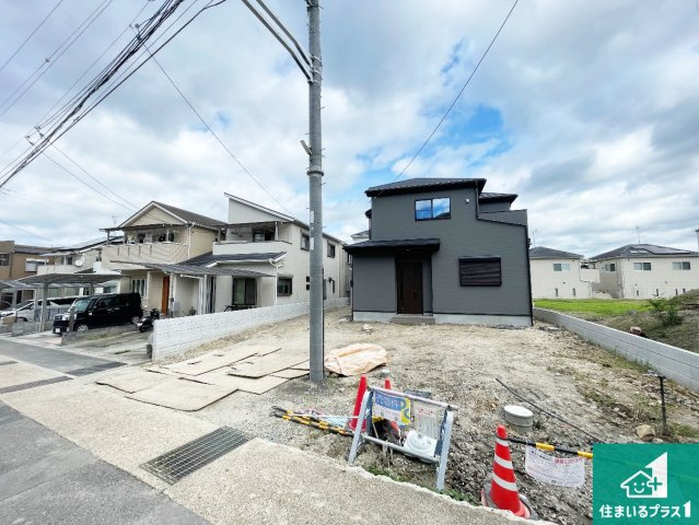 八幡市八幡隅田口　第2期　新築一戸建ての外観|現在建築中！落ち着いた街並みで新生活を始めることが出来そう！周辺の物件も併せてご紹介させて頂きます！