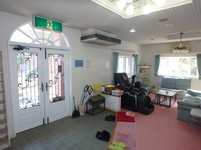 S1761Z　白浜売ペンションのエントランス