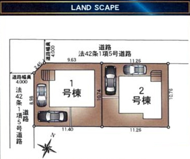 【区画図】 | 船橋市金杉６丁目第１４