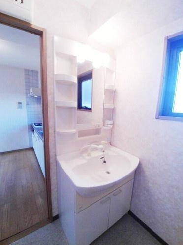 文京ツインタワーの洗面所