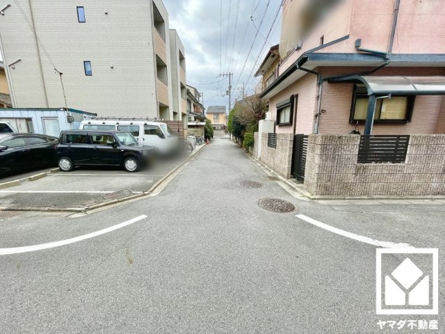 伏見区深草池ノ内町の前面道路含む現地写真