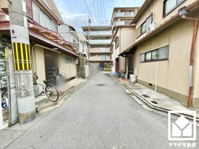 伏見区深草池ノ内町の前面道路含む現地写真