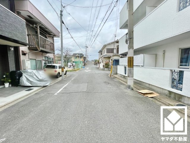 伏見区深草池ノ内町の前面道路含む現地写真