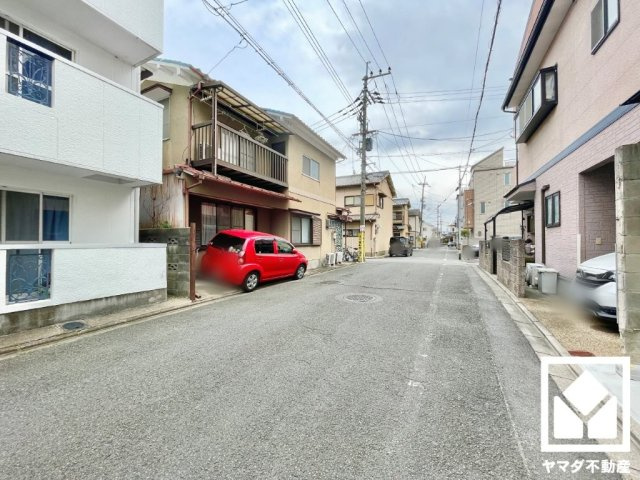 伏見区深草池ノ内町の前面道路含む現地写真