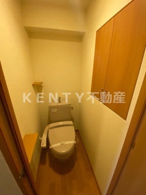【トイレ】 | ルーブル東蒲田 | 落ち着いた色調のトイレです