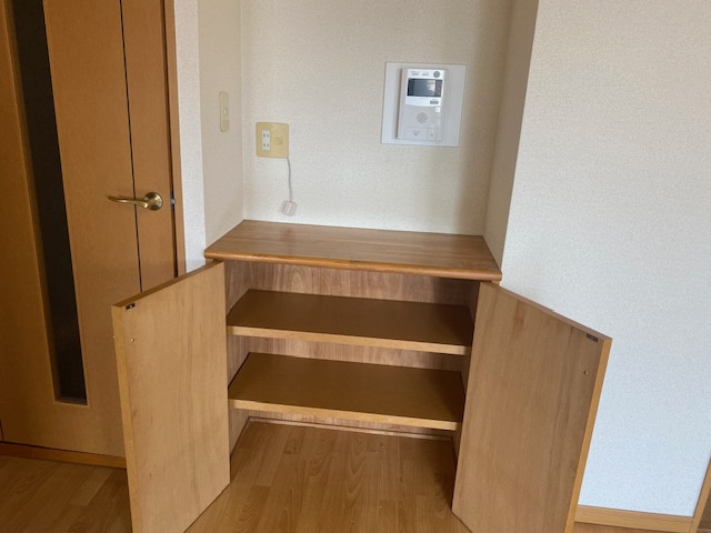 春日部市南１丁目の賃貸マンションの収納