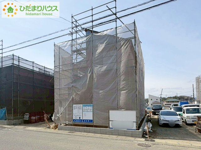 いわき市平南白土２期　新築戸建　4号棟の外観|平日・お仕事帰りなど、いつでもご案内致します！お気軽にお問い合わせ下さい♪お待ちしております！