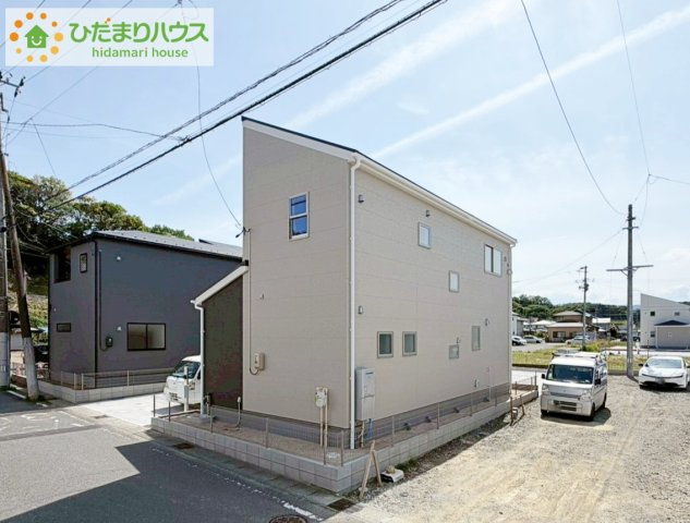 いわき市平南白土２期　新築戸建　4号棟の外観|今から見たいも大歓迎！お気軽にお問い合わせください☆彡