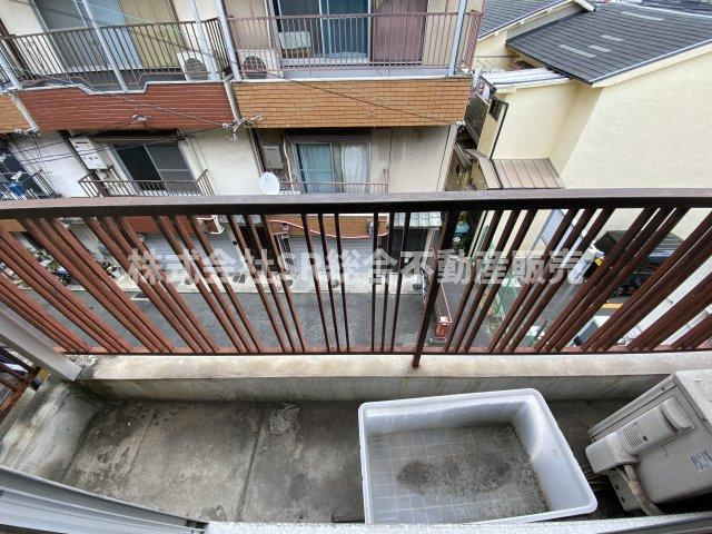 菱江1丁目中古戸建のバルコニー|陽当たり良好で洗濯物が乾きやすいです！