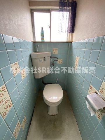 菱江1丁目中古戸建のトイレ|温水洗浄便座付きトイレに交換したい。とご希望があればご相談ください。