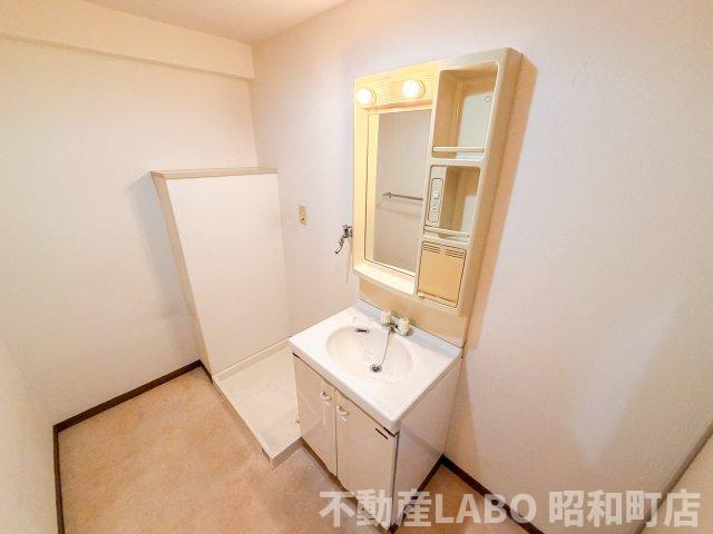 シャトークレールの洗面所