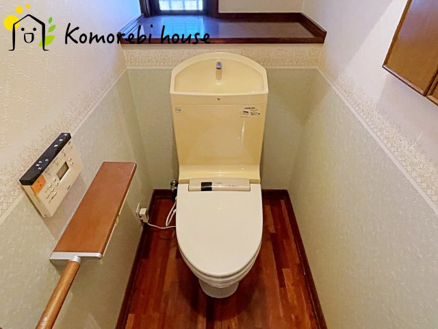 白岡市篠津　中古一戸建てのトイレ|26.2.21撮影済み