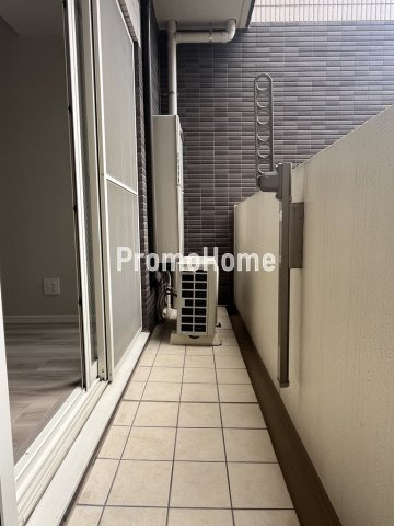 カスタリア浅草橋のバルコニー