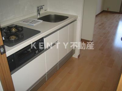 【キッチン】 | レジディア大井町Ⅱ | コンパクトなキッチンで掃除もラクラク