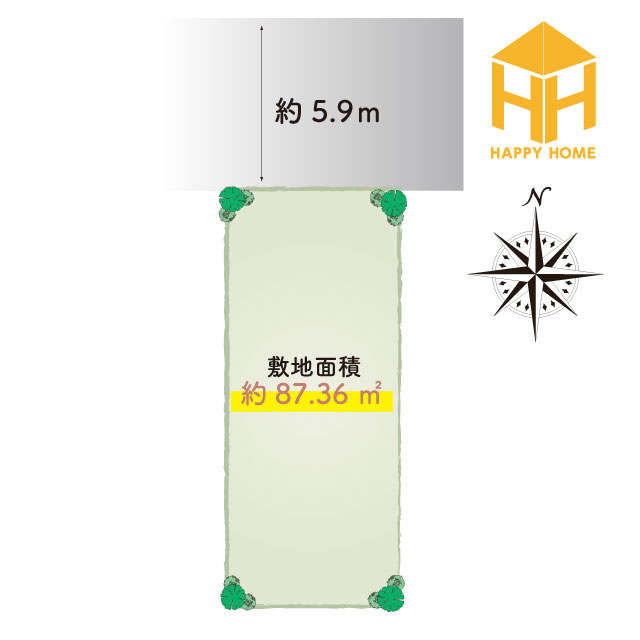 伊丹市瑞穂町3丁目新築一戸建て│4LDK＋駐車1台可の区画図|阪急「伊丹」駅徒歩22分、JR「機体見」駅徒歩24分です。
バス「瑞穂小学校前」停歩4分◎