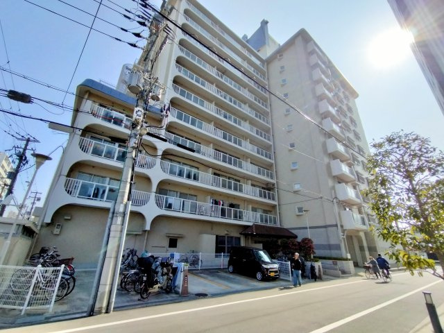 日商岩井京橋ハイツの外観