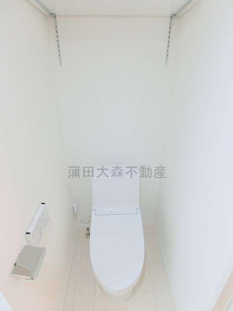 LUORE池上のトイレ|温水洗浄便座付きのトイレ　