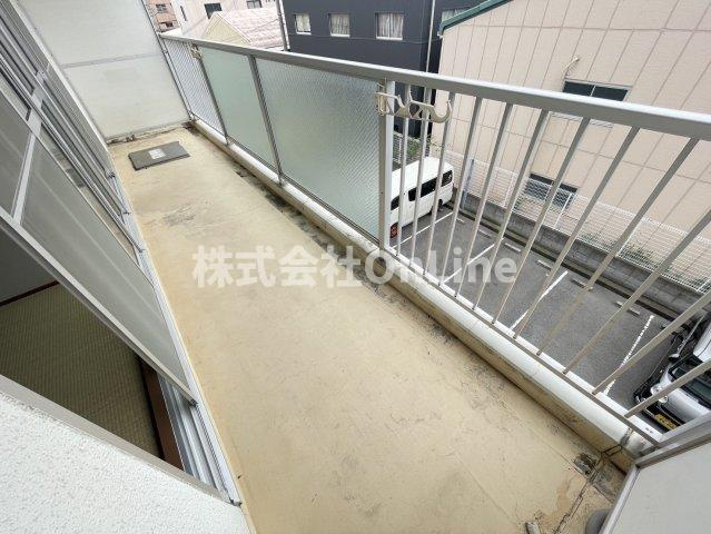 ボナールシャトーのバルコニー