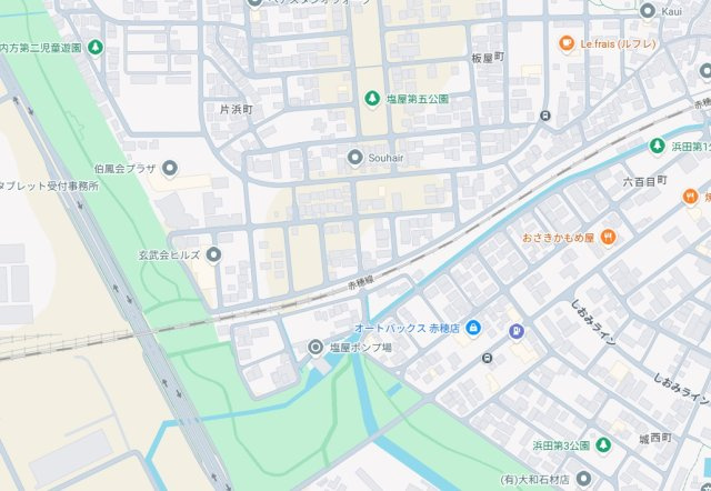 赤穂市片浜町　第3期　新築一戸建ての地図