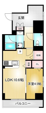ルフレイユ 泉 久屋大通公園|名古屋市の賃貸ならMy賃貸の間取り|ルフレイユ 泉 久屋大通公園