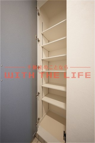 ラルヴェール試験場前Ⅲ【10.000円キャッシュバック対象物件】の収納|こまごまとしたものを収納できそうですね