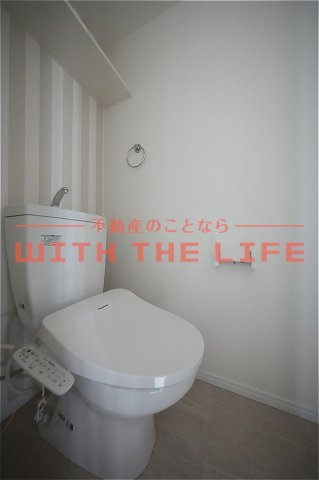ラルヴェール試験場前Ⅲ【10.000円キャッシュバック対象物件】のトイレ|シンプルで使いやすいトイレです