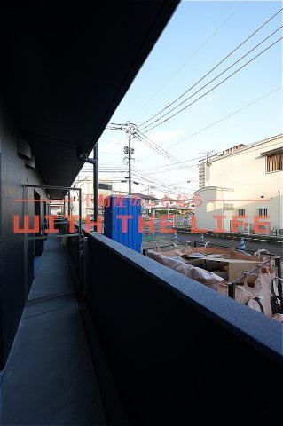 ラルヴェール試験場前Ⅲ【10.000円キャッシュバック対象物件】のバルコニー|広々としたバルコニーです