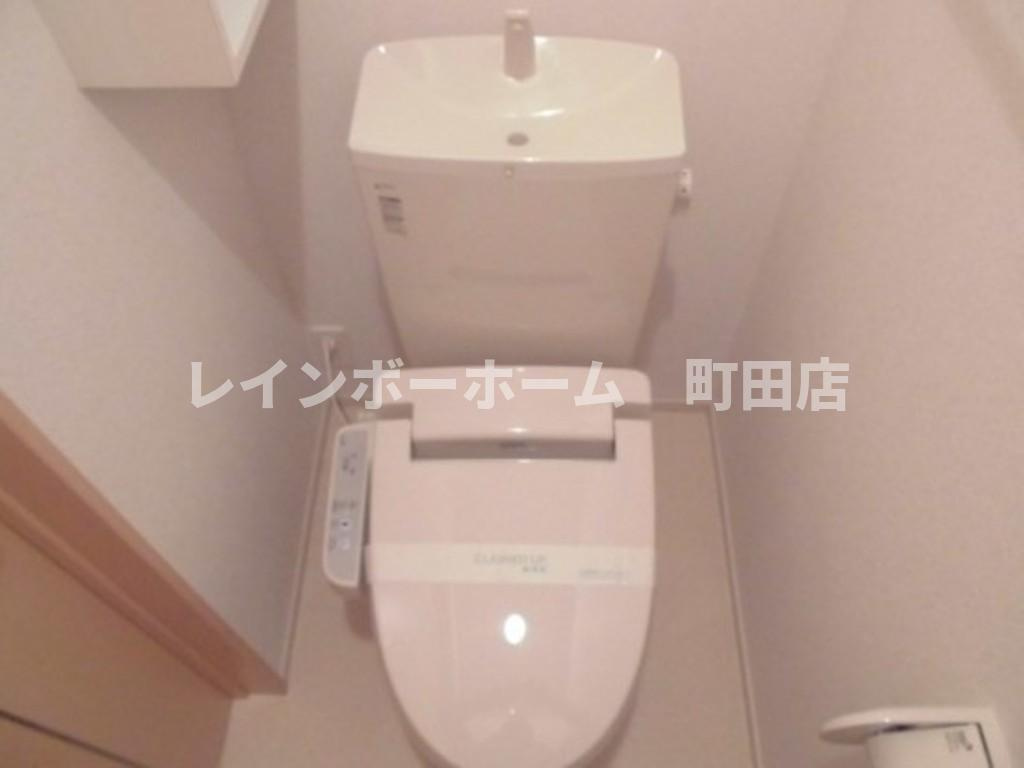 パークウエスト※初期費用分割後払いサービス利用可能物件のトイレ