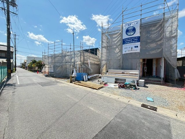 リーブルガーデン　羽島市竹鼻駅　全２区画分譲の外観|「現地（2026年3月5日）撮影」　　
■全体写真　
■ヤマダ不動産　株式会社リライフ　