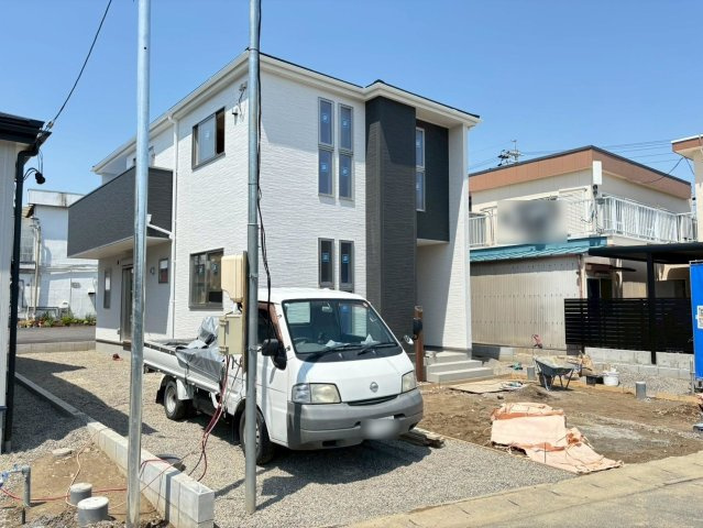 リーブルガーデン　羽島市竹鼻町狐穴（竹鼻駅）　全２区画分譲の外観|「現地（2026年4月2日）撮影」　　
■全体写真　
■ヤマダ不動産　株式会社リライフ　