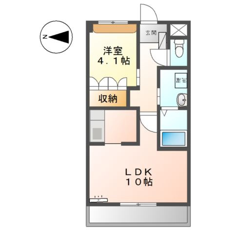 リバーステージⅡの間取り