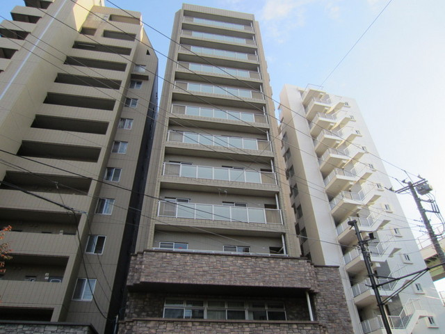 クレスト王子Ⅰの外観|オシャレで高い建物なので目立ちます！！