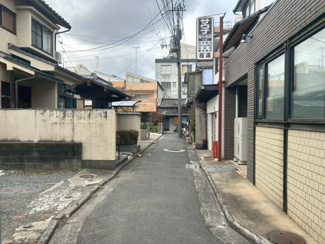 【前面道路含む現地写真】 | 下京区中堂寺前田町　建築条件なし