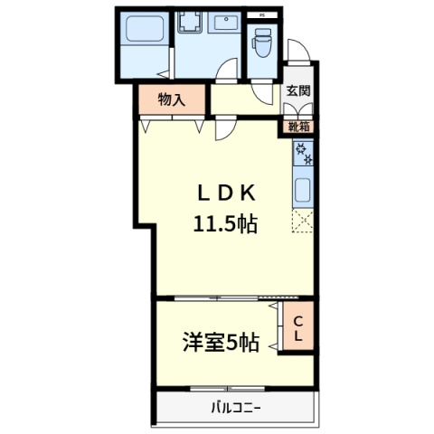 【間取り】 | Duo高槻富田