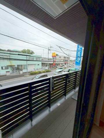 ヴィクトワール南流山のバルコニー