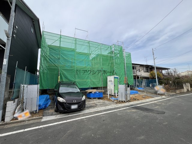 入間市大字小谷田・全2棟　新築一戸建　1号棟の外観|2026年2月27日撮影