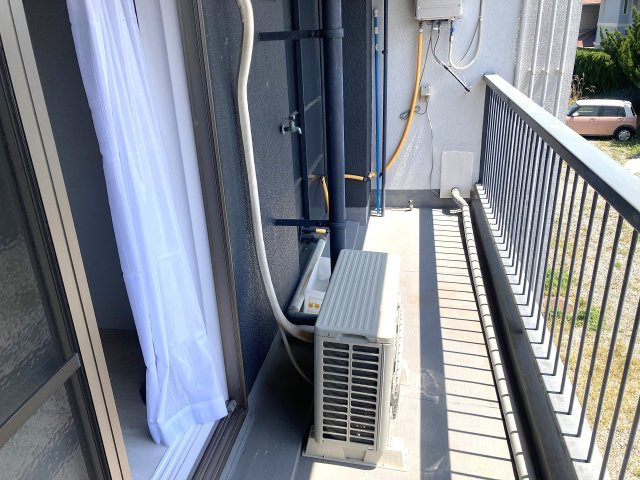 ドミールサニー緑町のバルコニー|日当たりの良いバルコニー