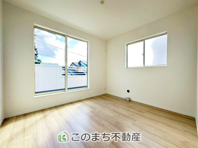 【洋室】 | ハートフルタウン宇都宮市下岡本町2115番　B号棟 | 一人ひとりの大切なプライベート空間。ゆとりある広さで、一人の時間をゆったりと過ごせる安らぐお部屋になるはずです。
