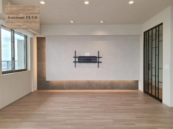 ザ・パークハウス中之島タワーの居間・リビング